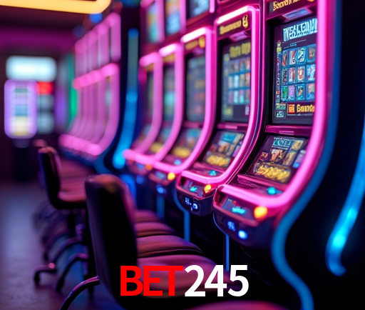 Interface moderna da plataforma bet245